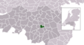 Map - NL - Municipality code 0848 (2009)