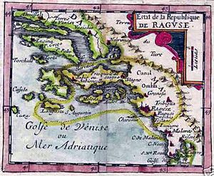 Map of Ragusa