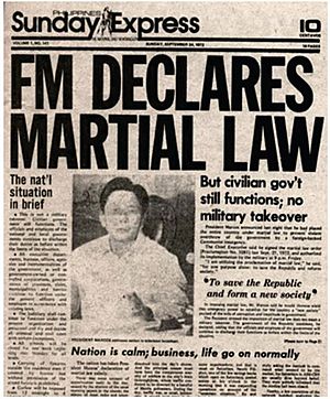 Marcos Declares Martial Law