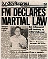 Marcos Declares Martial Law