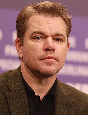 Matt Damon attending the premiere of 'The Martian' at the Toronto International Film Festival in 2015.