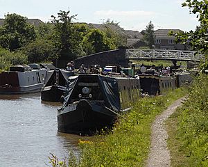 Middlewich -Narrowboats