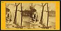 Minnehaha Falls in the winter, from Robert N. Dennis collection of stereoscopic views