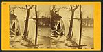 Minnehaha Falls in the winter, from Robert N. Dennis collection of stereoscopic views