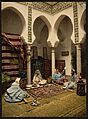 Moorish women making Arab carpets, Algiers, Algeria-LCCN2001697844