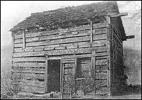 Mose Adams log cabin - Letcher County, Kentucky