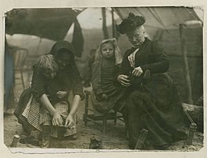 Mother Jones with the Miners' Children (NBY 1299)