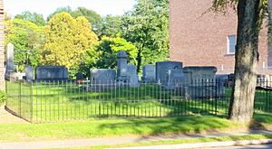 Old White Church Cemetery (view from Aspen St.), Lincolnton, NC