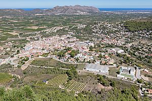 View of Orba from El Castellet