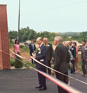 Pellegrino Park Ribbion Cutting Ceremony, 4 June 1972