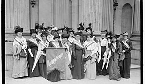 Pennsylvania suffragists in 1917
