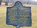 Pivot Point historical marker