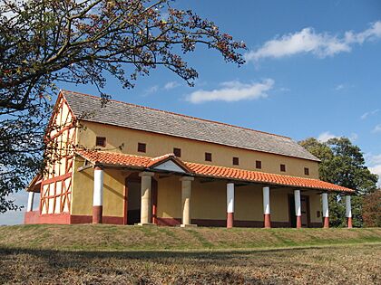 Replica Roman Villa, Wroxeter - geograph.org.uk - 2666837