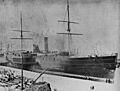 Rising Star (1865 steamship) at Erie Basin, Brooklyn