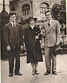 Robert Lowell, Jean Stafford and Peter Taylor in 1941