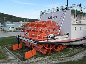 SS Keno paddlewheel