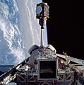 STS-51-G Arabsat 1-B deployment