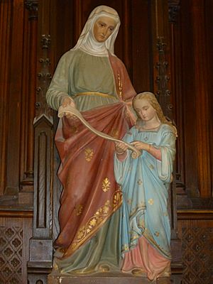 Saint Anne et Marie enfant