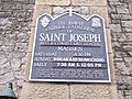 Saint joseph cathedral sign