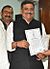 Sanjay Jha with Nitish Kumar and Lalan Singh (cropped).jpg