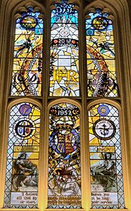 Savoy Chapel, Diamond Jubilee 2012 window