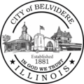 Seal of Belvidere, Illinois