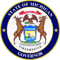 Seal of Michigan Governor