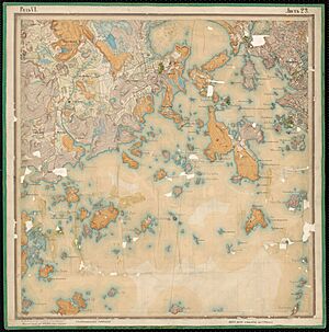 Senate Atlas, 1870–1907. Sheet VI 29 Espoo