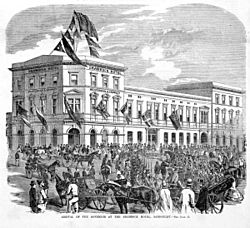 Shamrock hotel sandhurst 1864