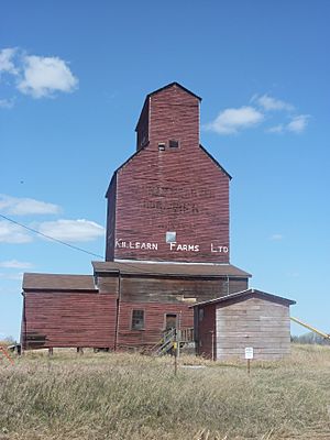 Killean Farms Ltd. grain elevator in Shonts
