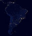 South America night