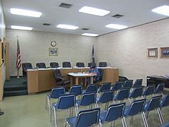 Springhill, LA, City Council chamber IMG 5155
