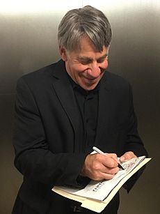 Stephen Schwartz signing autographs