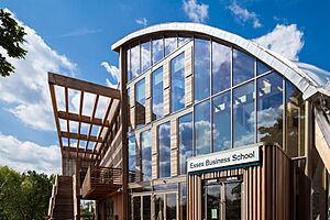 Stunning architectural photographs of Essex Business School (24285162082)