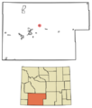 Sweetwater County Wyoming Incorporated and Unincorporated areas Superior Highlighted 5674775