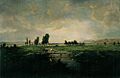 Théodore Rousseau (1812-1867) - Un marais dans les Landes, France - ABDAG003933 - Aberdeen Art Gallery