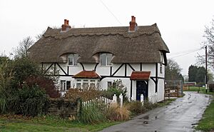 Thatched Cottage, Vicarage Lane - geograph.org.uk - 2832656