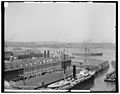 The Harbor and waterfront, Boston, Mass., plate 09978
