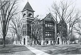 The Old North Side School, Geneseo, Illinois, 1900