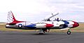 Thunderbirds Lockheed T-33 Shooting Star, Chino, California