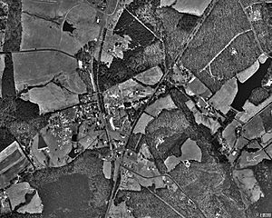 Aerial photo of Troy in 1994