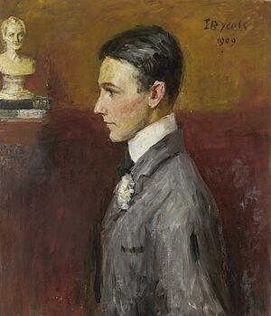 Van Wyck Brooks by John Butler Yeats, 1909, oil on canvas, from the National Portrait Gallery - NPG-NPG 82 129Brooks-000001