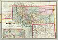 W deLacy Map Montana 1872