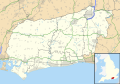 Steyning is located in West Sussex
