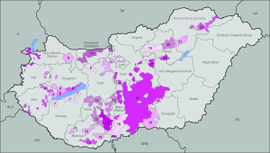 Wine regions Hungary