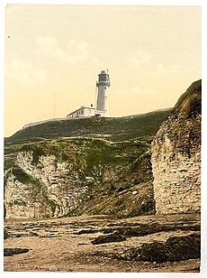 (Flamborough, lighthouse, Yorkshire, England) (LOC) (16616663219)