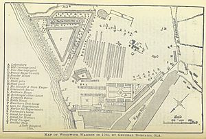 118 of 'Woolwich. Guide to the Royal Arsenal. (Reprint of “Warlike Woolwich.”) Tenth thousand' (11175584073)