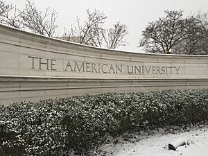 American University Glover Gate