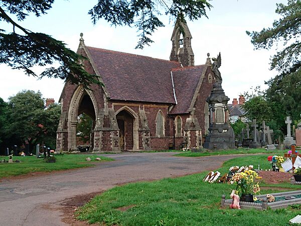 Anglican chapel in St Woolos Cemetery, Newport, Monmouthshire