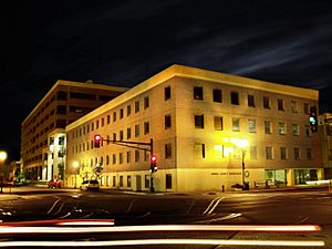 The Anoka County Courthouse and Government Center in downtown Anoka, July 2009